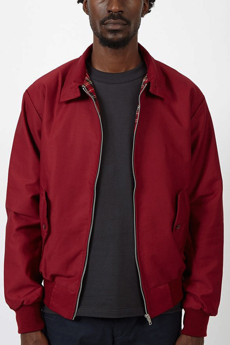 Marshall - Tartan Lined Harrington Jacket