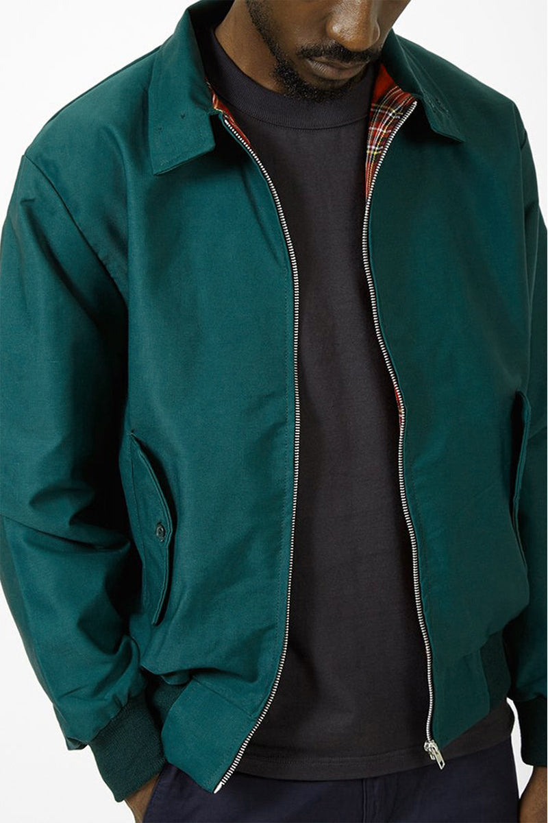 Marshall - Tartan Lined Harrington Jacket