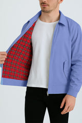 Marshall - Tartan Lined Harrington Jacket