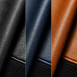 Odin - Smooth Leather Bomber Jacket