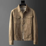 Norris - Smart Faux Leather Jacket