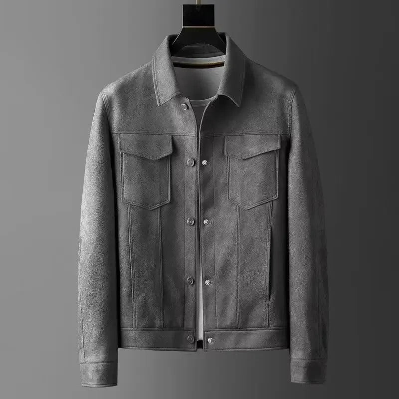 Norris - Smart Faux Leather Jacket