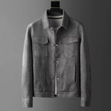 Norris - Smart Faux Leather Jacket