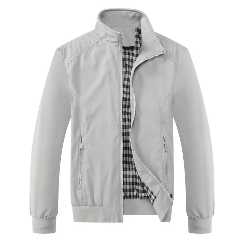 Elliott - Checked Lining Harrington Jacket