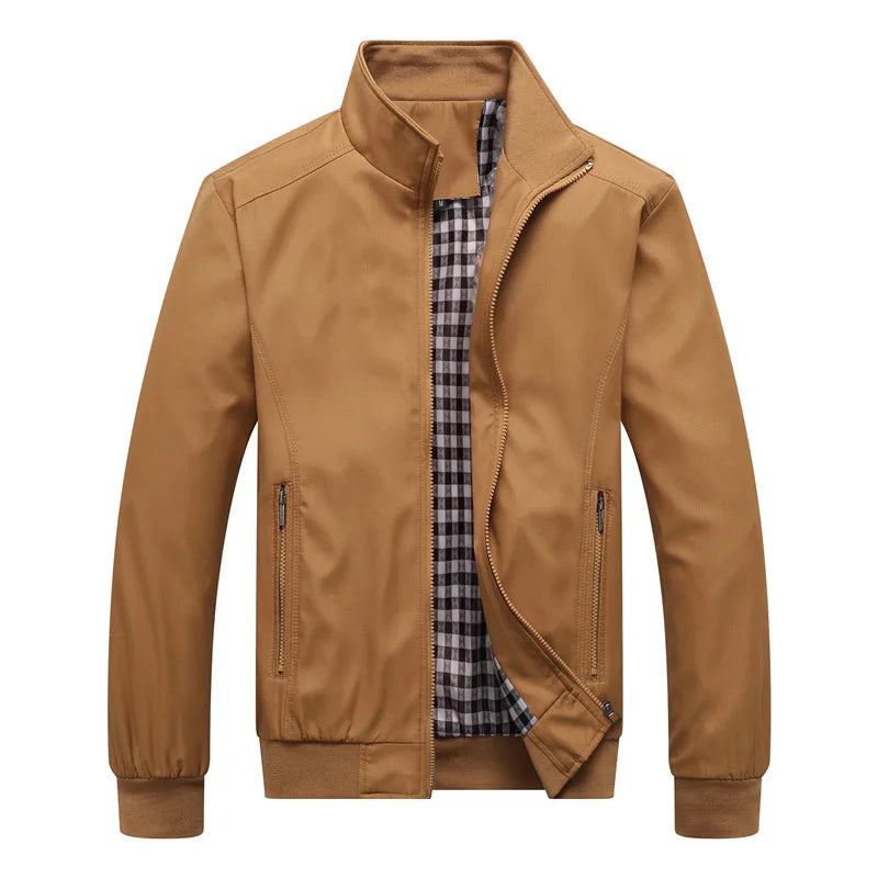 Elliott - Checked Lining Harrington Jacket
