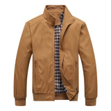 Elliott - Checked Lining Harrington Jacket
