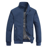 Elliott - Checked Lining Harrington Jacket