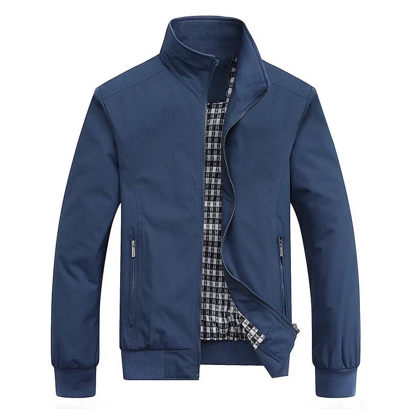 Elliott - Checked Lining Harrington Jacket