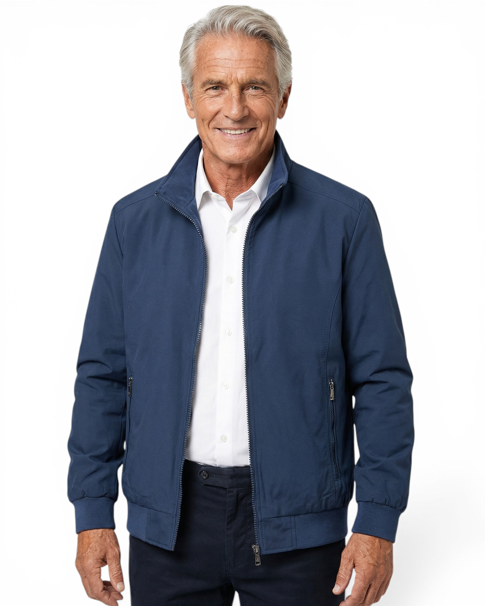 Elliott - Checked Lining Harrington Jacket