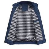 Elliott - Checked Lining Harrington Jacket