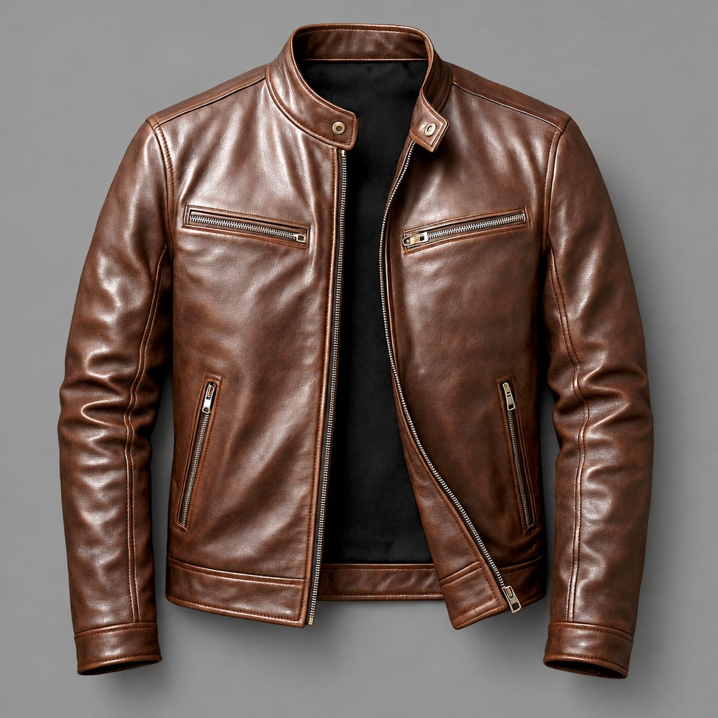 Alec - Vintage Leather Jacket