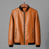 Odin - Smooth Leather Bomber Jacket