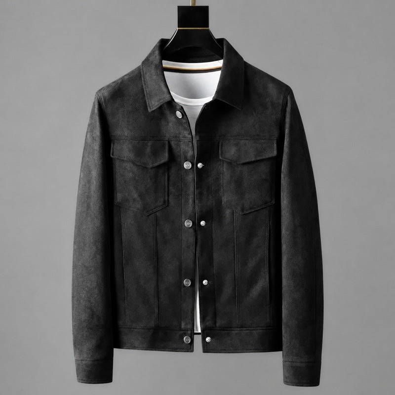 Norris - Smart Faux Leather Jacket