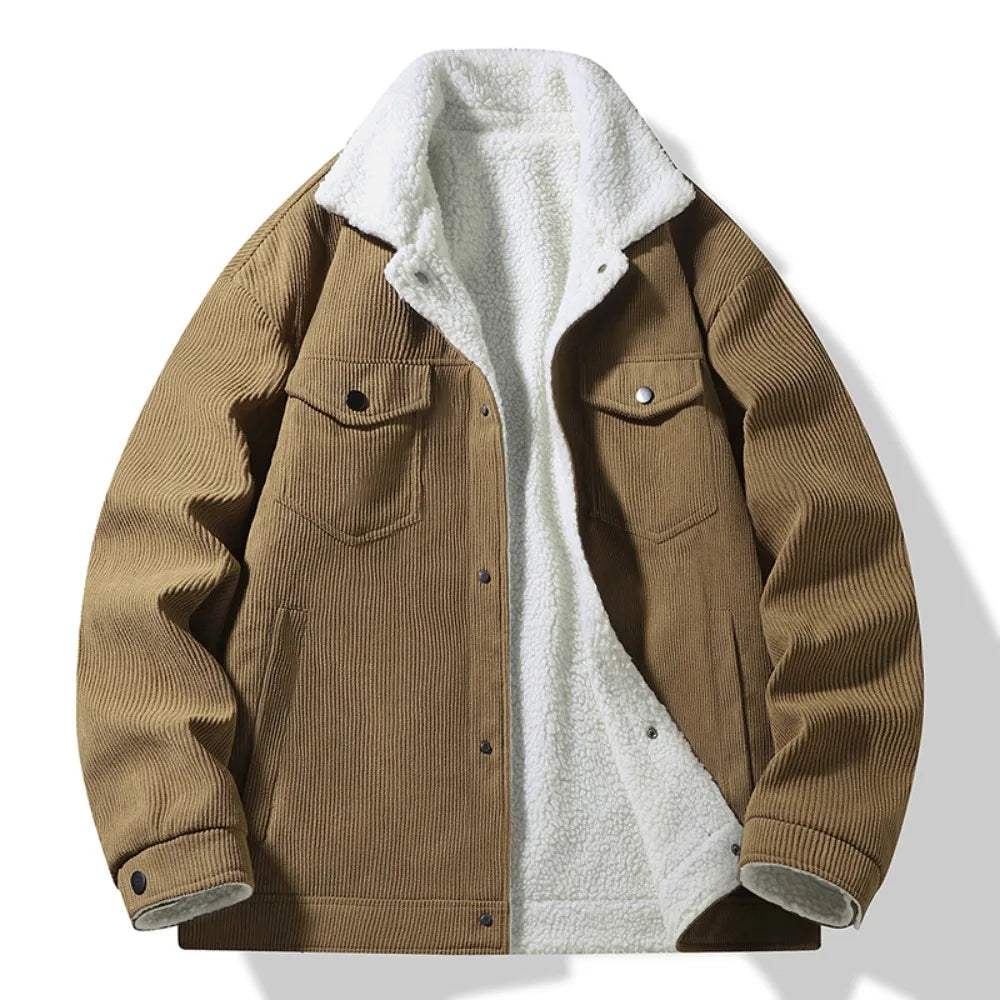 Valente Corduroy Fleece-Lined Jacket – photo 5