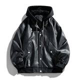 Marvelle Hooded Leather Bomber – photo 2