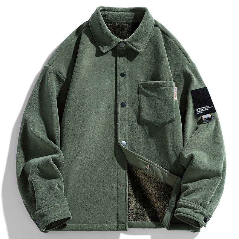 Valente Soft Suede Fleece-Lined Jacket – photo 2