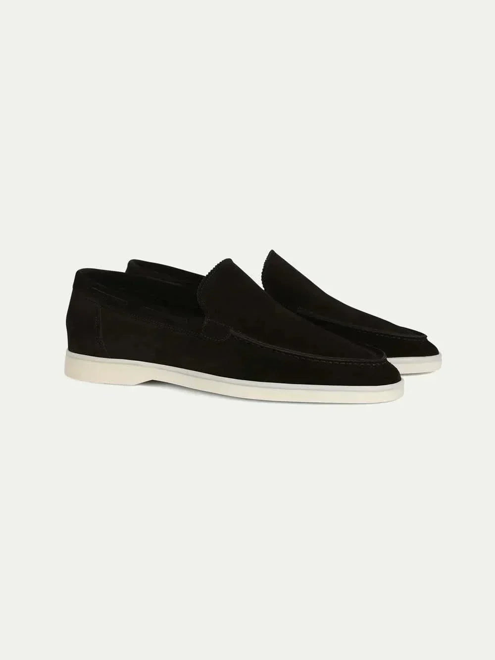 Classic Suede Loafer Black – photo 2