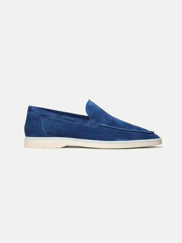 Classic Suede Loafer Berry Blue – photo 1