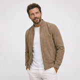 Jarvis - Suede Bomber Jacket – photo 1