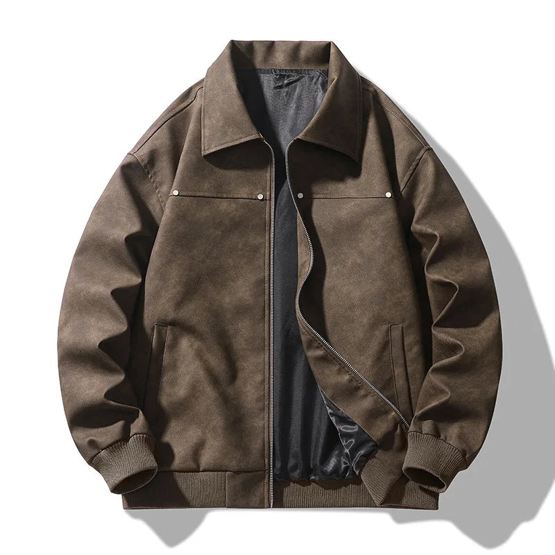 Lionel - Leather Bomber Jacket – photo 5