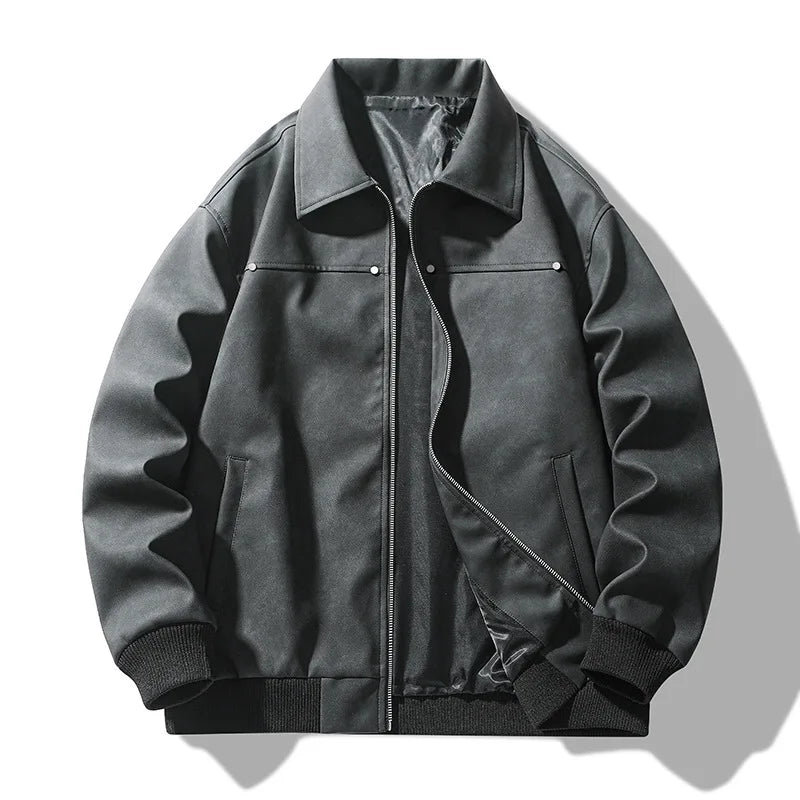 Lionel - Leather Bomber Jacket – photo 7