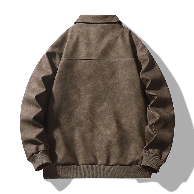 Lionel - Leather Bomber Jacket – photo 8