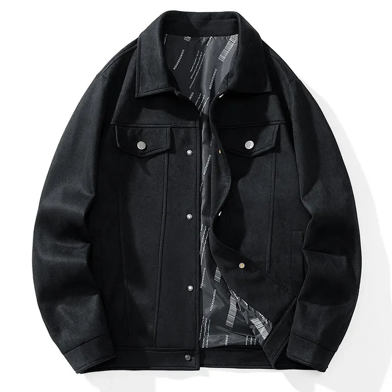 Monty - Suede Trucker Jacket – photo 5
