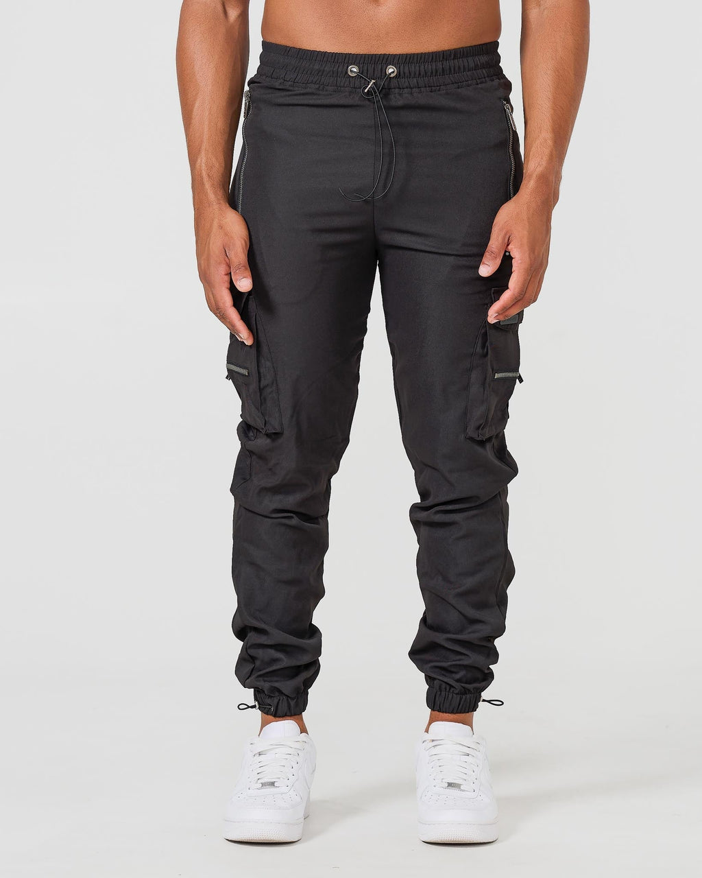 Eva Chester Black Cargo Trousers – photo 3