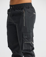 Eva Chester Black Cargo Trousers – photo 8