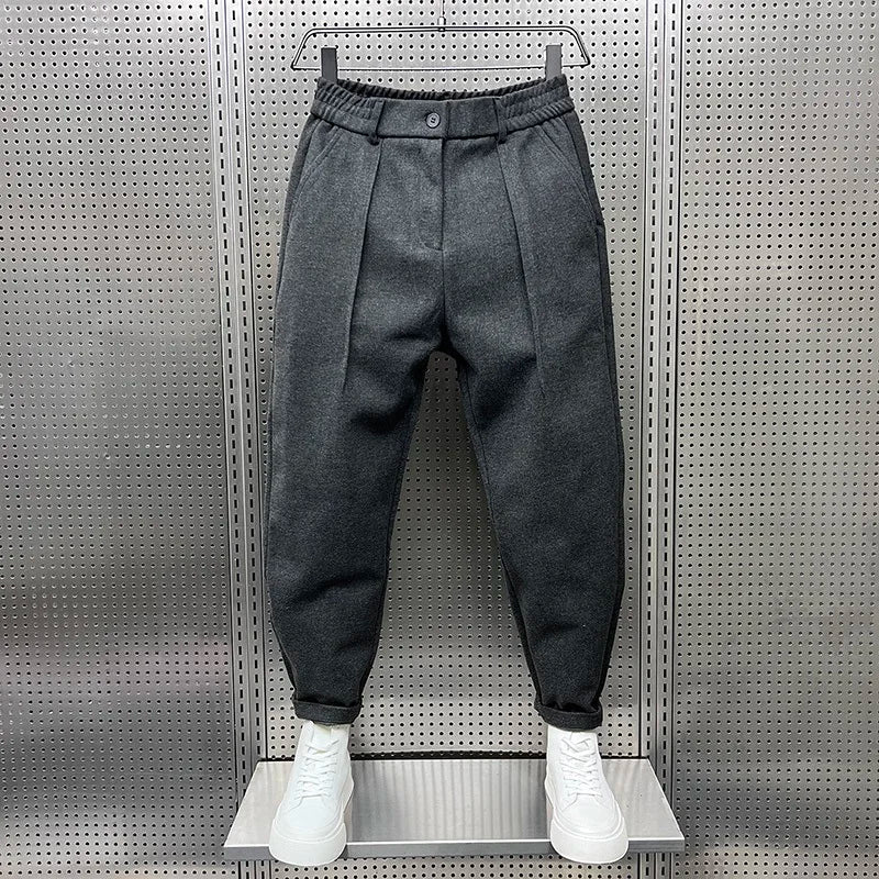 Rupert - Textured Pleated Trousers – photo 1