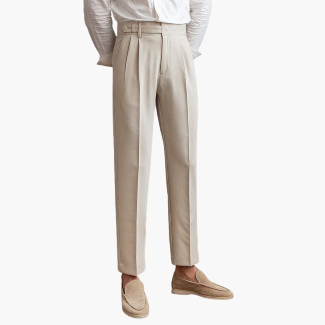 Xavier - Pleated Tapered Trousers – photo 11