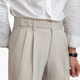 Xavier - Pleated Tapered Trousers – photo 12