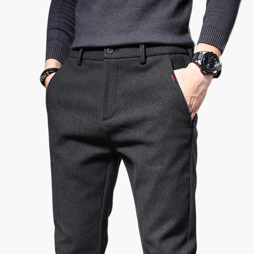 Harvey - Smart Slim-Fit Trousers – photo 5