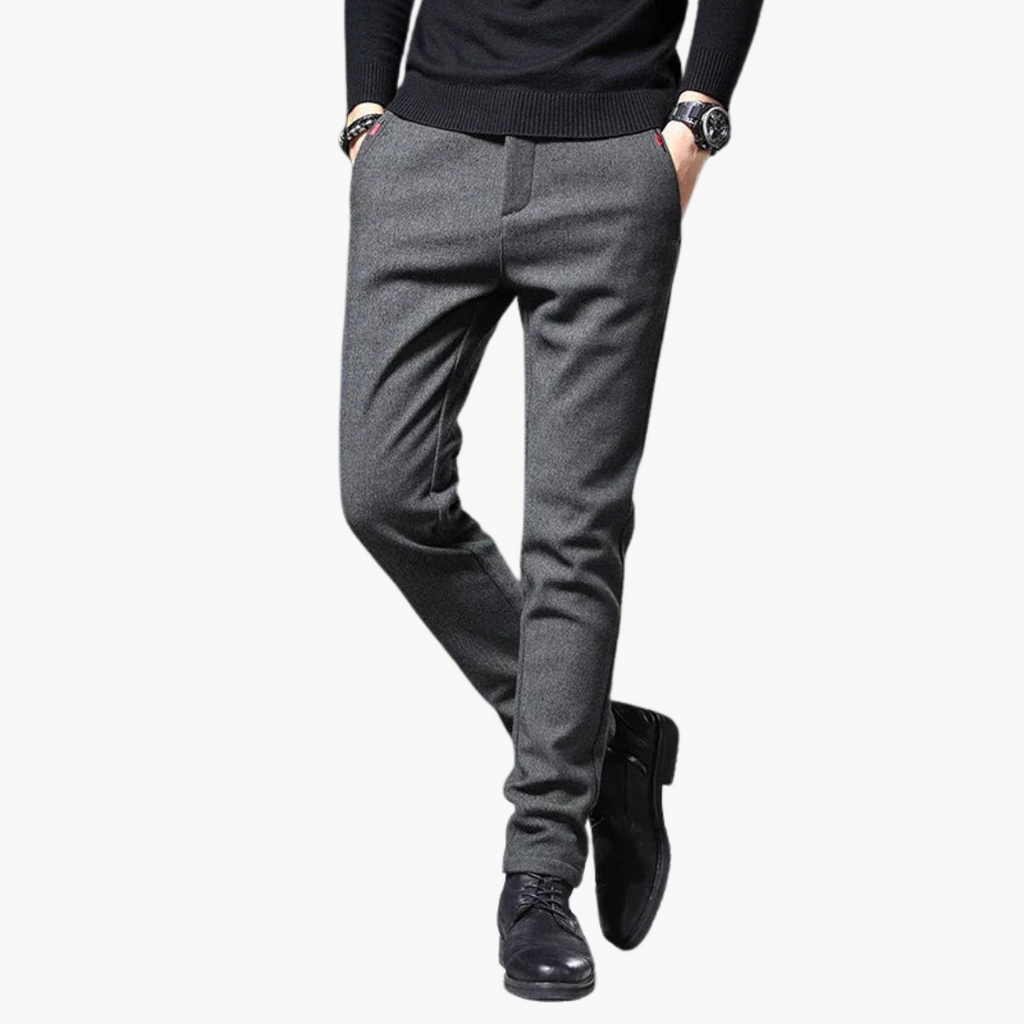Harvey - Smart Slim-Fit Trousers – photo 9