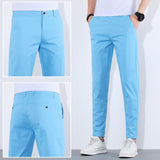 Owen - Slim Cotton Trousers – photo 4