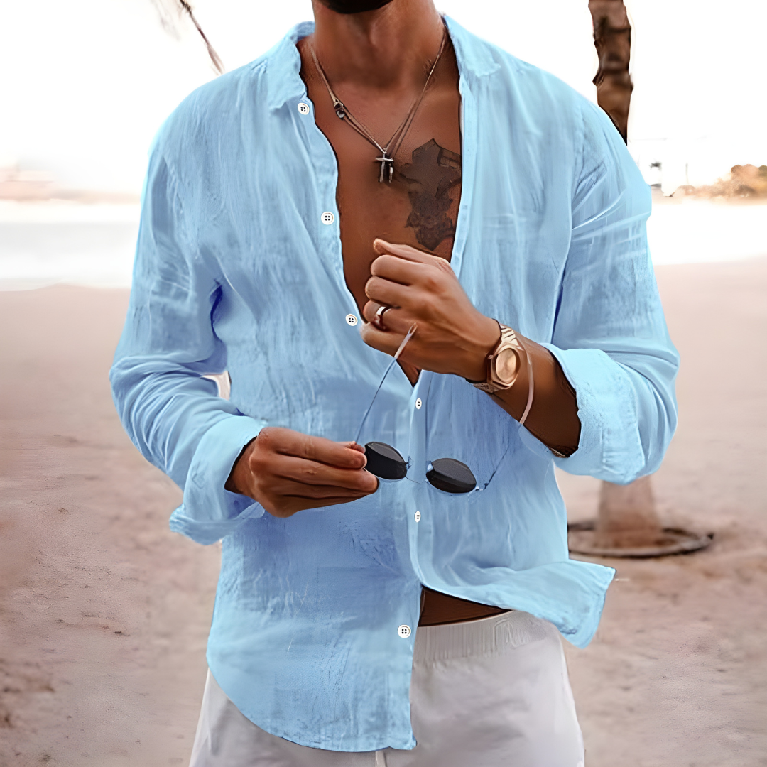 Natural Cotton Summer Shirt – photo 3