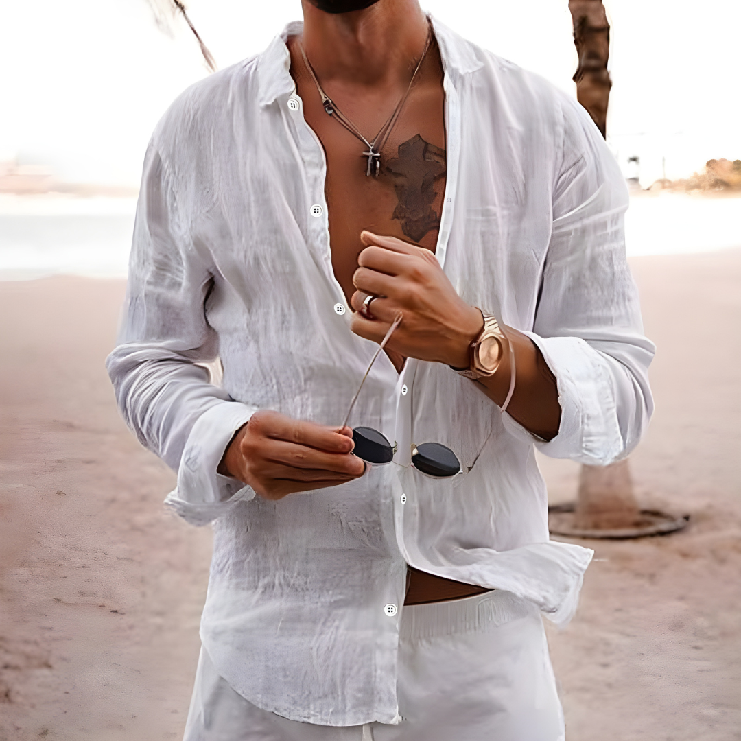Natural Cotton Summer Shirt – photo 4