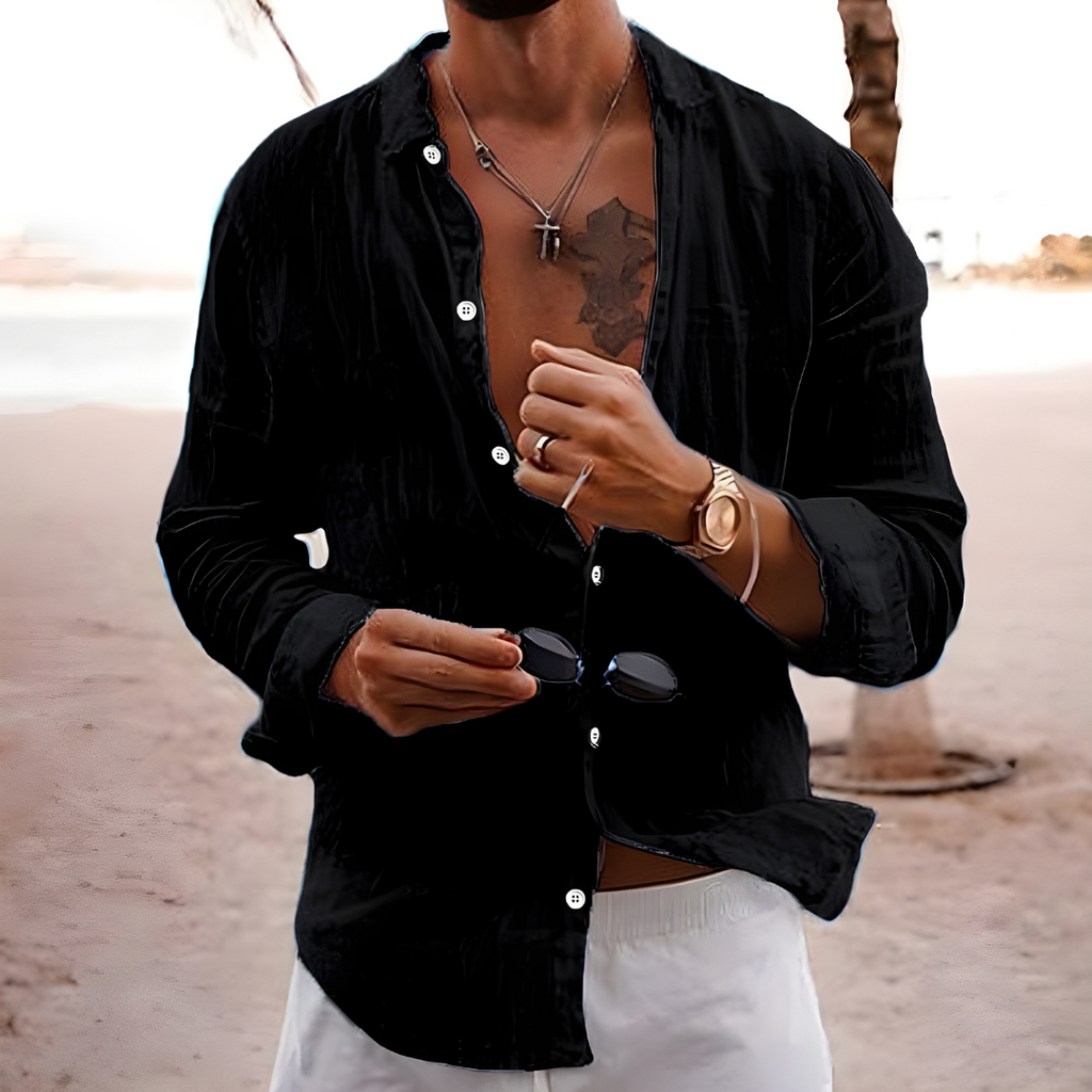 Natural Cotton Summer Shirt – photo 5
