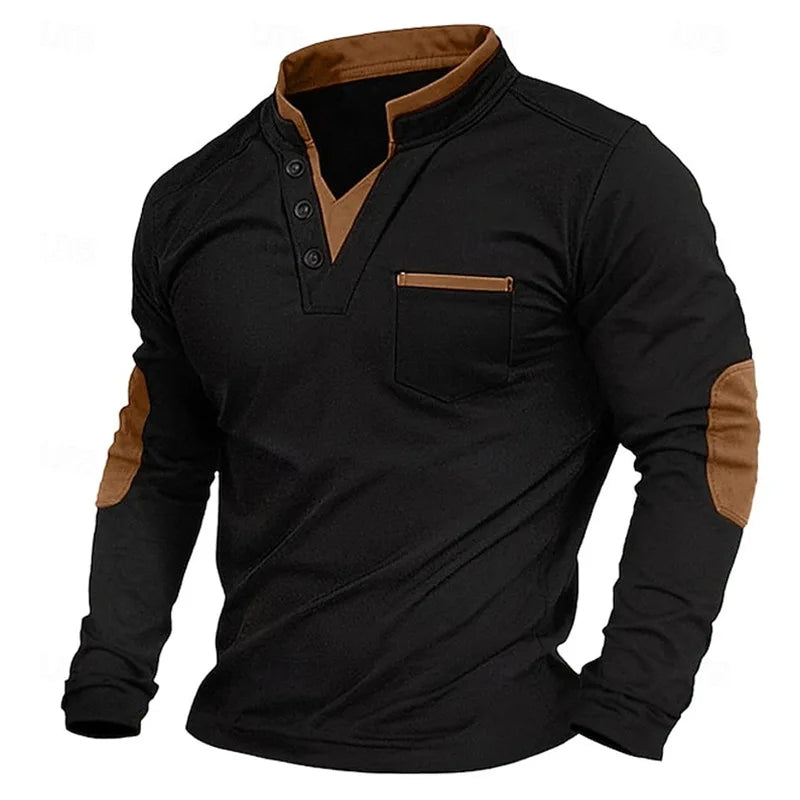 Eva Chester V-Neck Sweatshirt – photo 2
