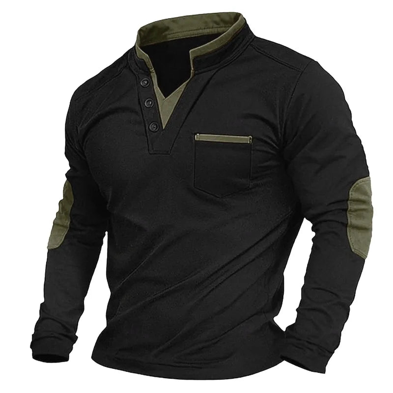 Eva Chester V-Neck Sweatshirt – photo 4