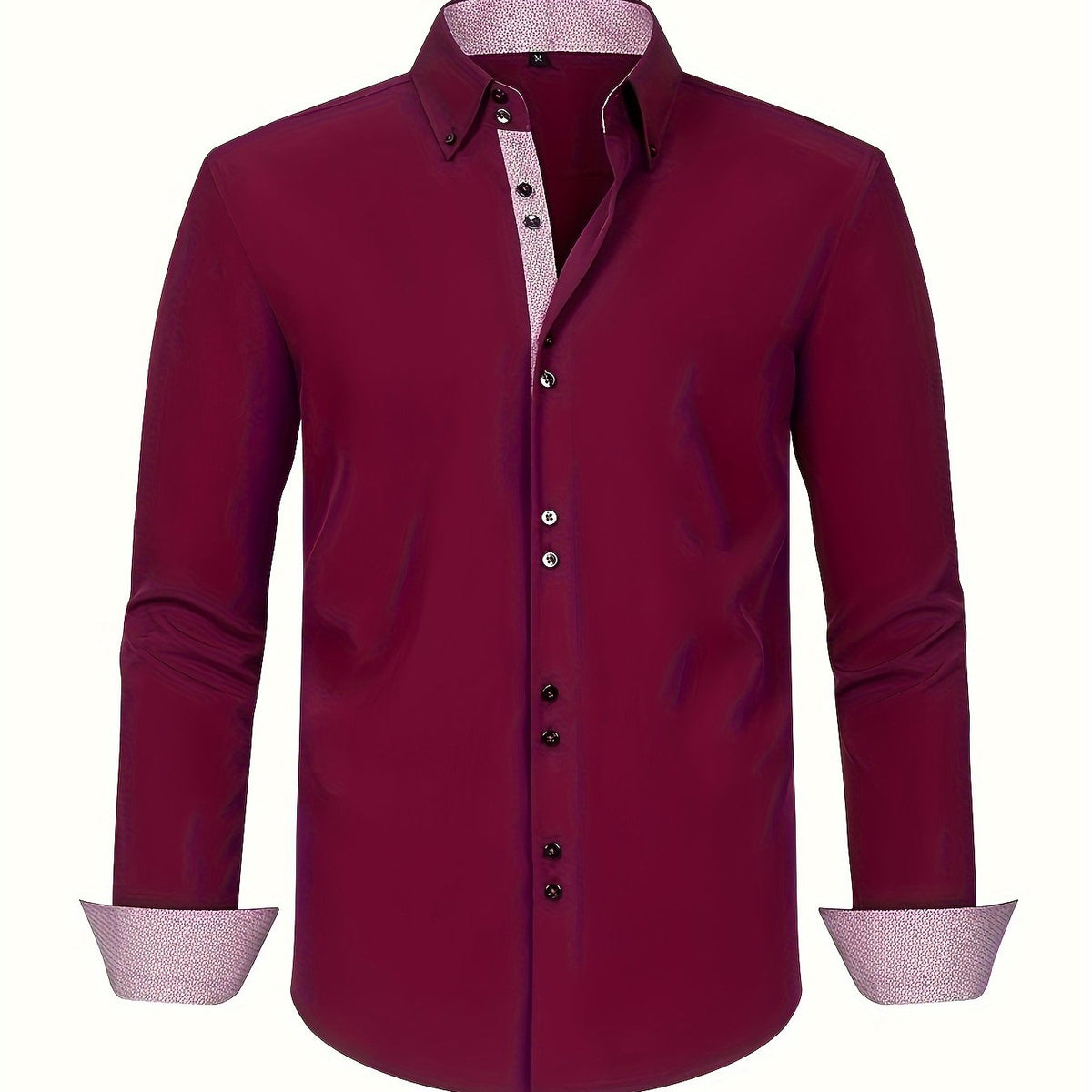 Albert Elegant Lightweight Shirt with Contrast Details – photo 16