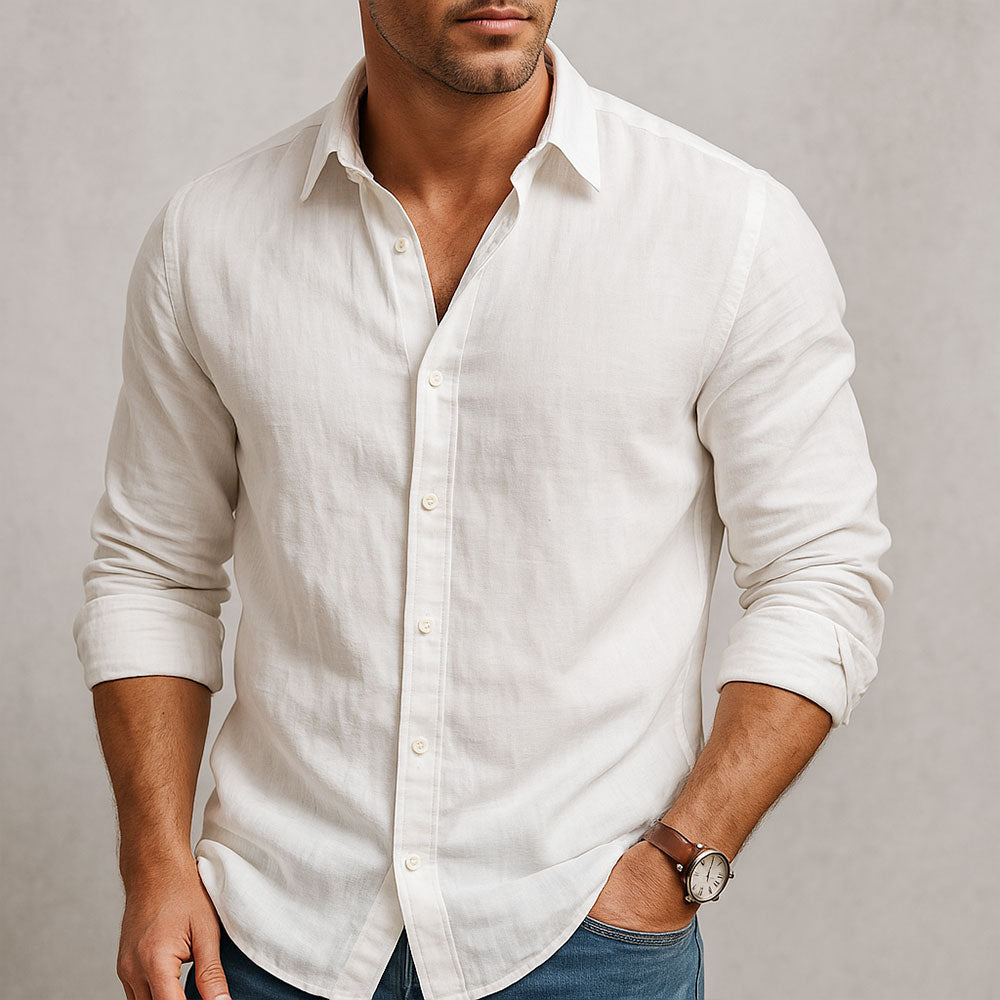 Essential Linen Shirt – photo 5