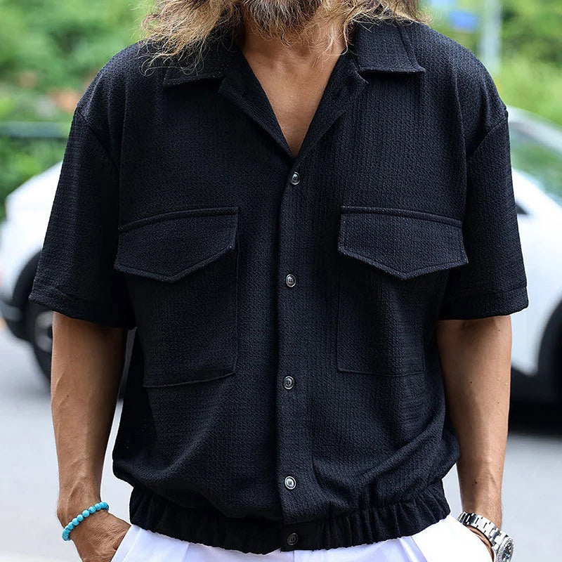 Gentleman's Leisure Short-Sleeve Collared Shirt – photo 4