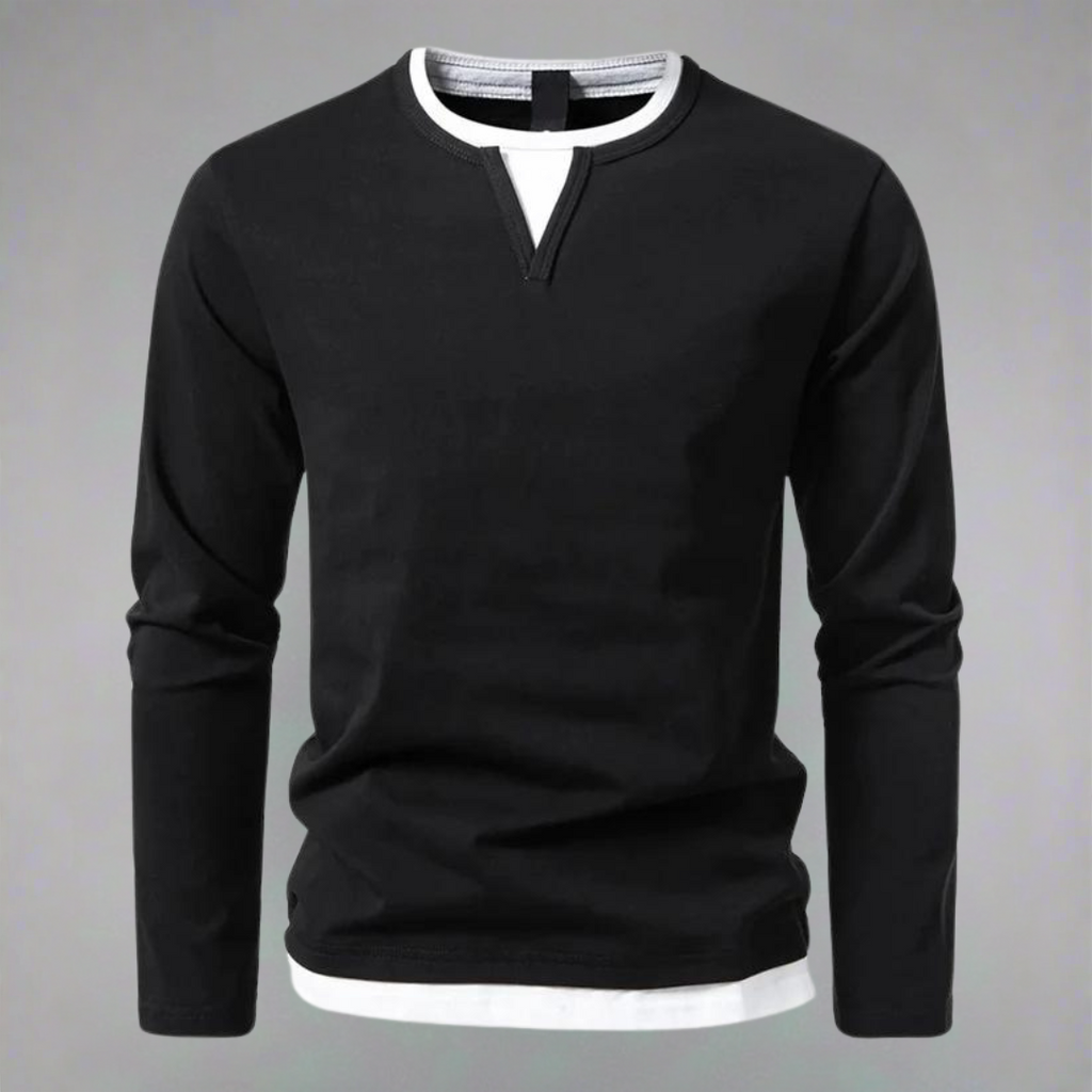 Eva Chester V-Neck Shirt for Men – photo 3