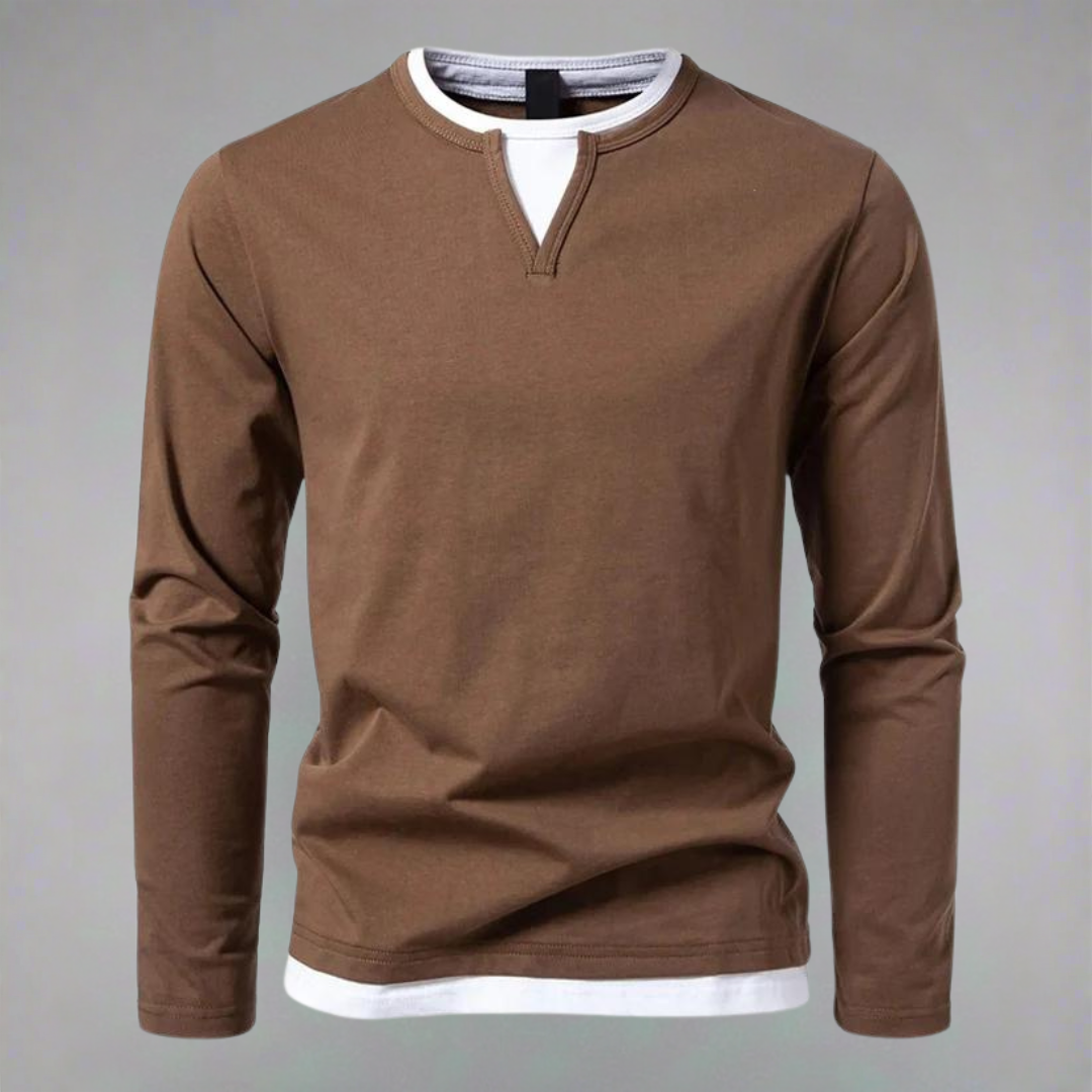 Eva Chester V-Neck Shirt for Men – photo 4