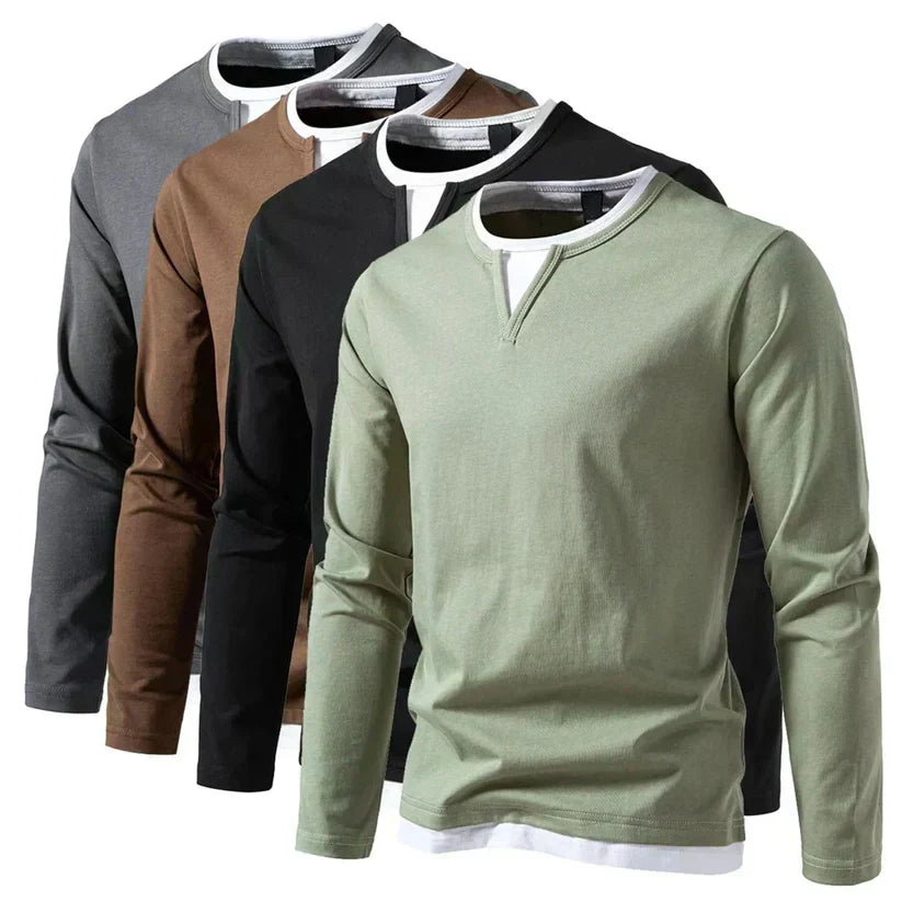 Eva Chester V-Neck Shirt for Men – photo 6