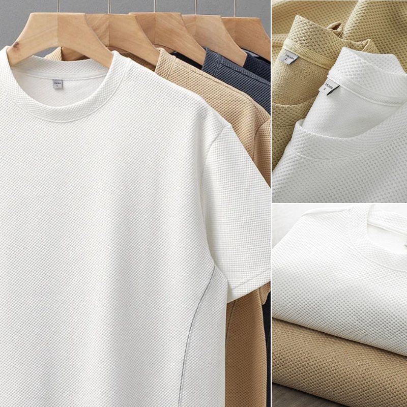 Oslo Waffle Knit T Shirt – photo 1