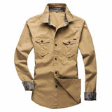 Men's High Quality Tactical Cargo Shirts – photo 2