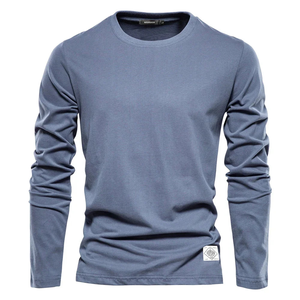 Eva Chester Elegant Long Sleeve T-Shirt for Men – photo 5