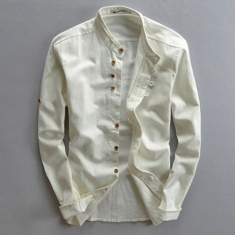 Premium 'Samurai' Cotton Linen Shirt – photo 4
